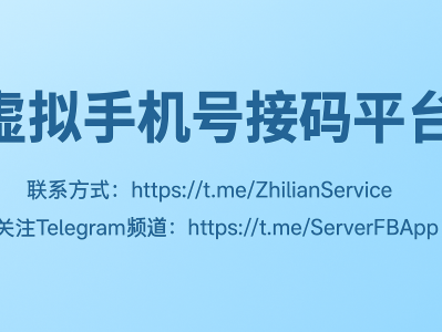 虚拟手机号接码平台推荐